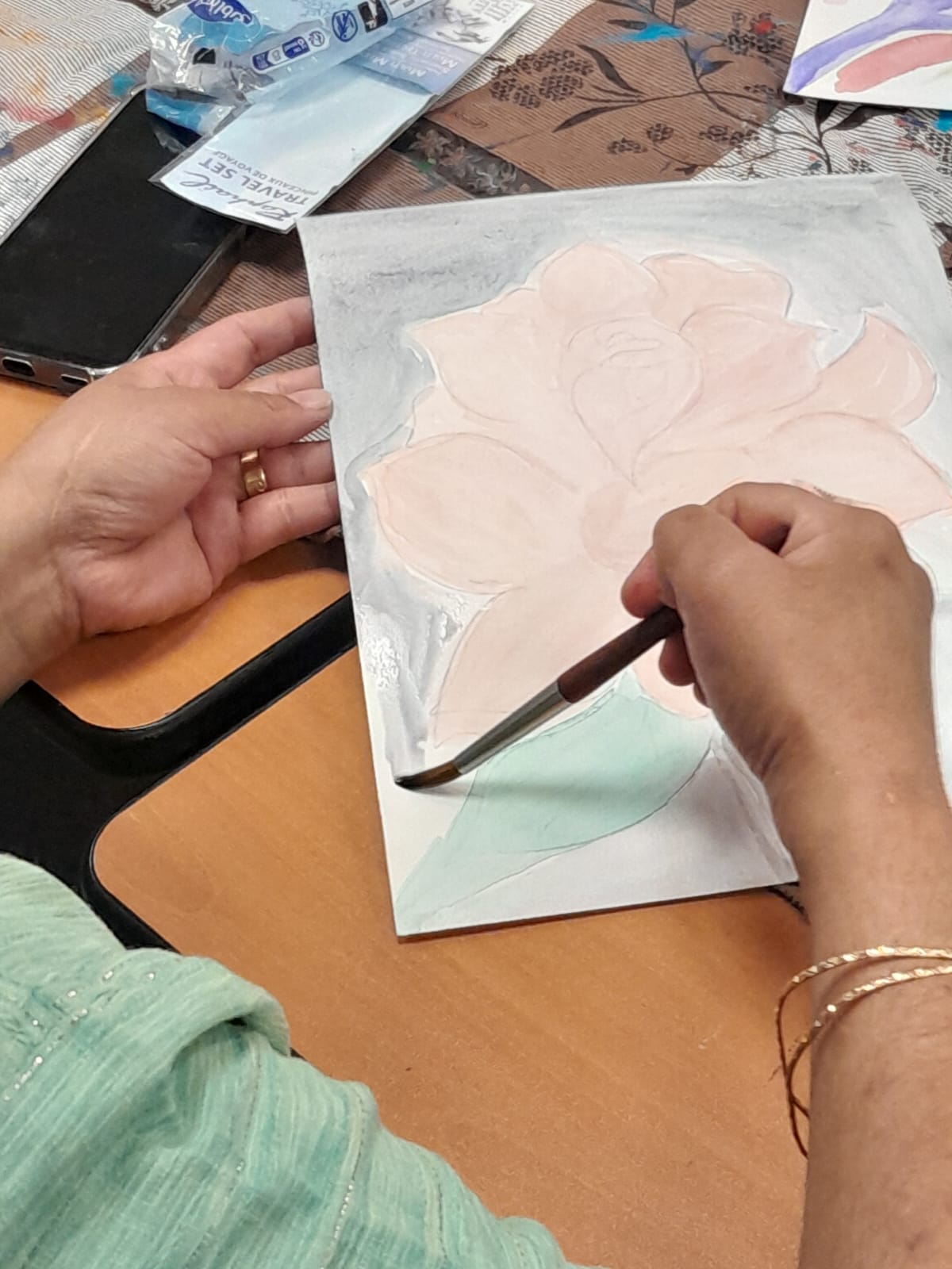Cours d’art: Initiation à l’aquarelle